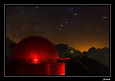 Photos astronomiques, coupole, constellation du Scorpion