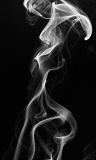 abstarct smoke swirls